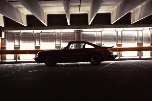 voiture vintage photo sombre