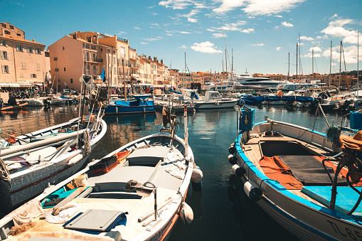 Photographie du port de St Tropez