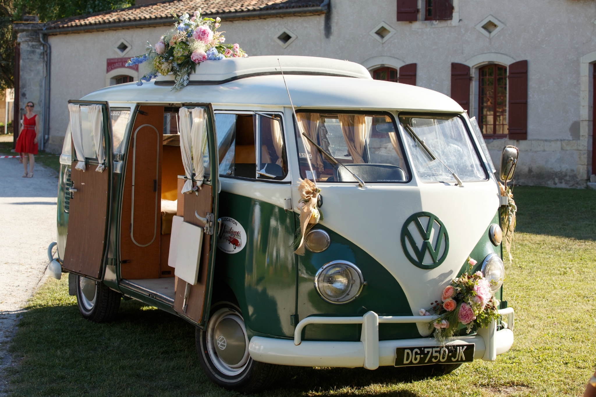 Combi vintage mariage