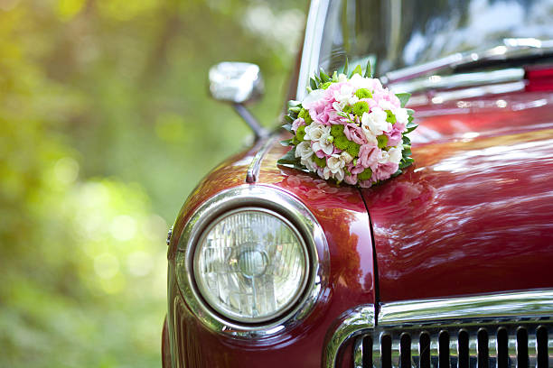 Voiture ancienne mariage