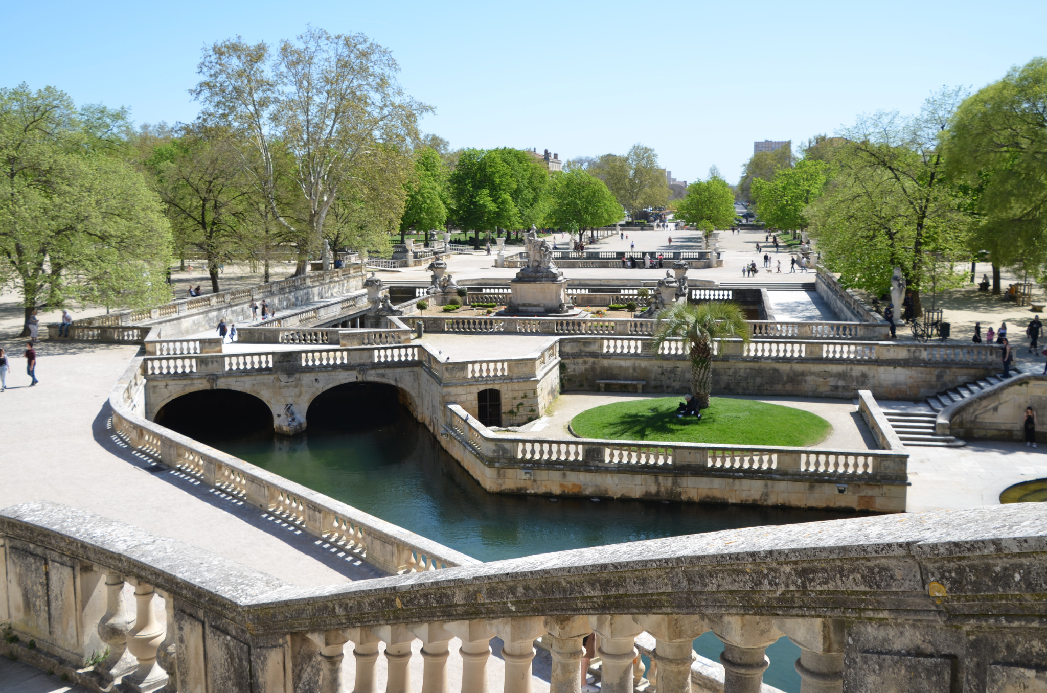 Les jardins de la Fontaine, Nîmes