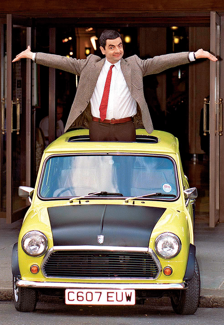 Mr Bean, mini cooper