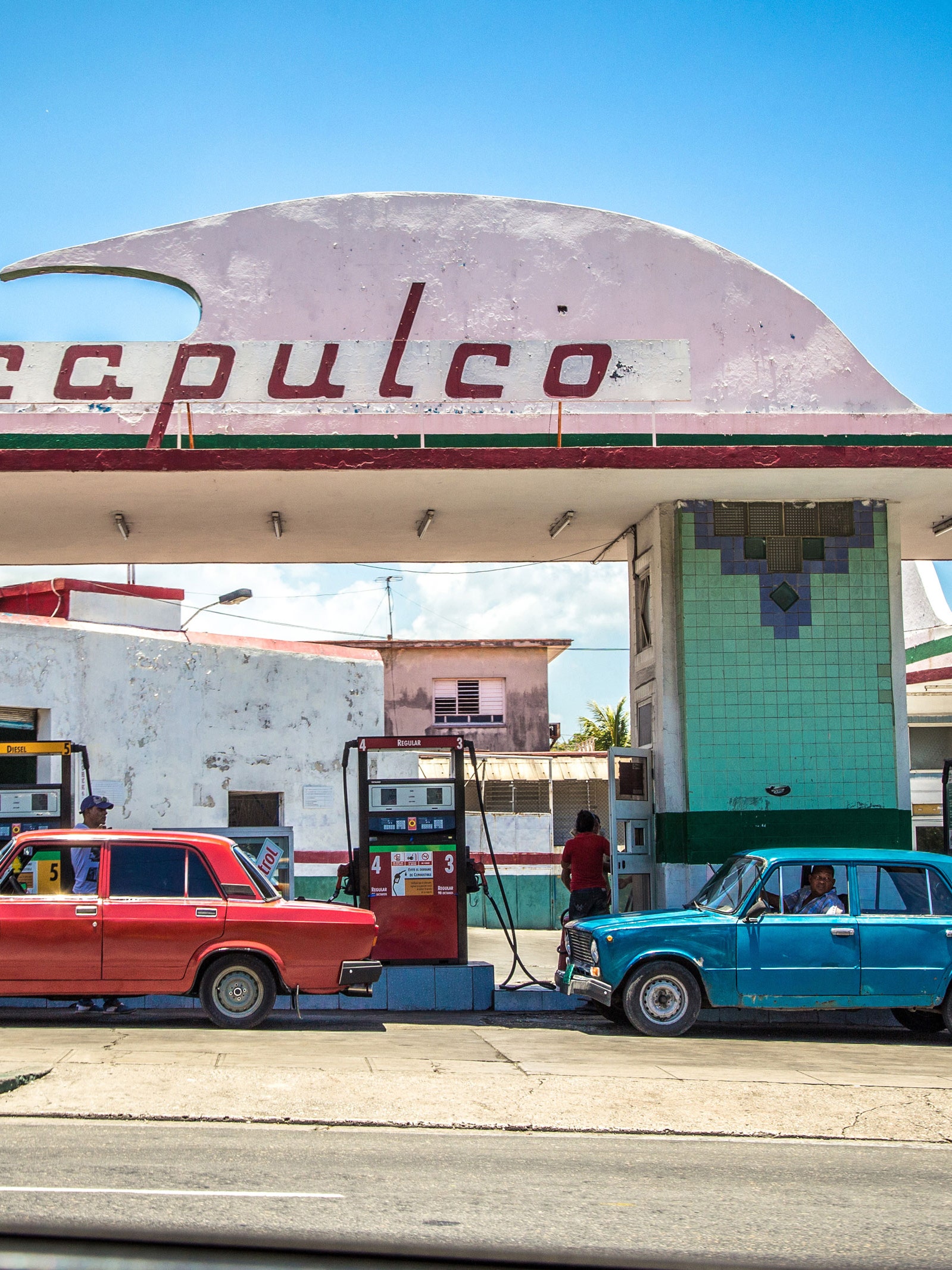 Une station historique à la Havane, Cuba​