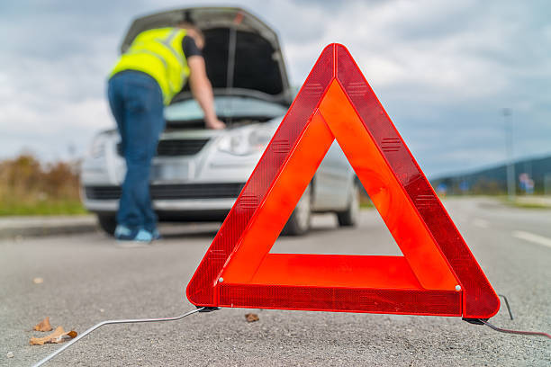 Triangle et gilet de sécurité