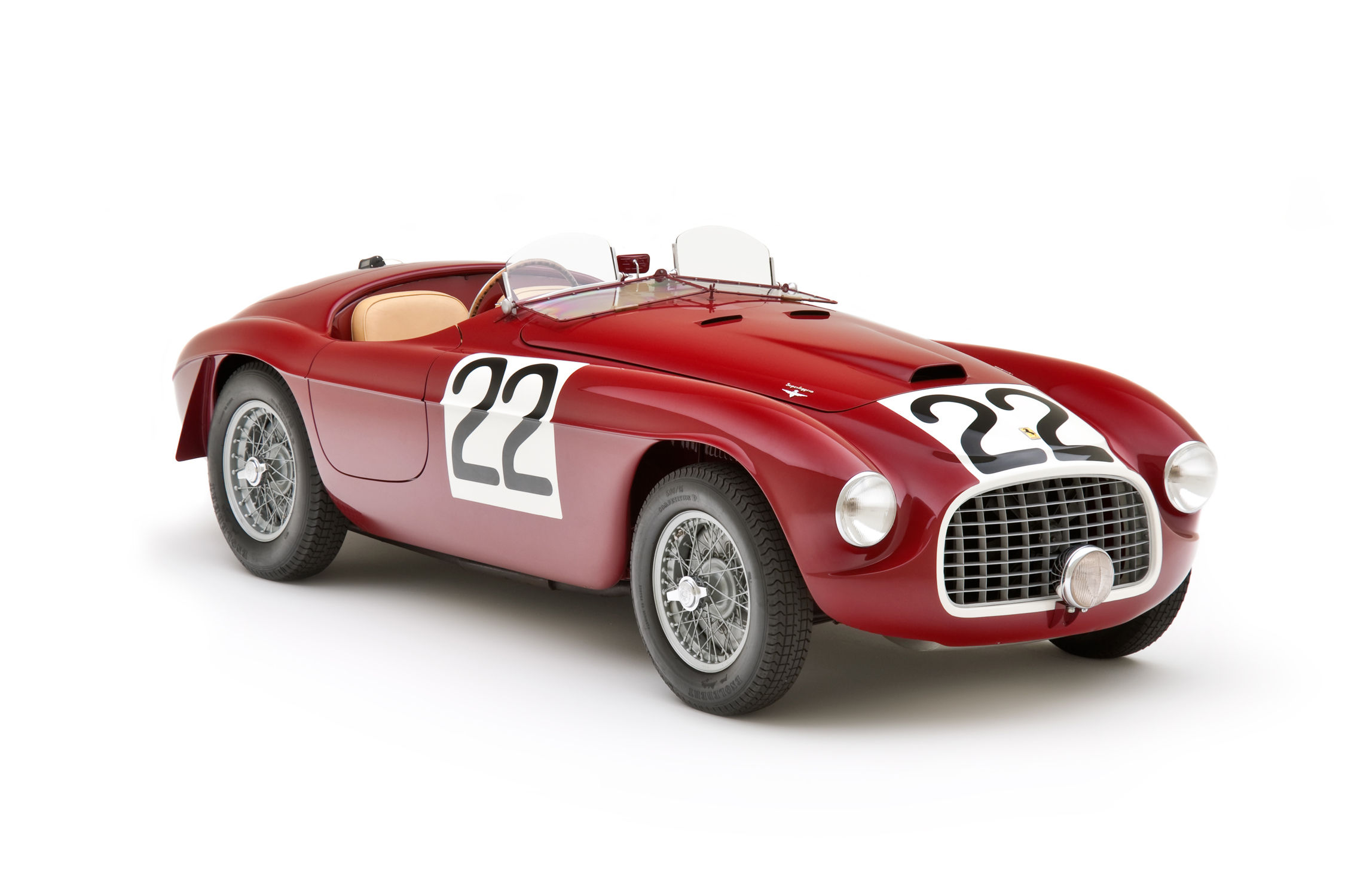 Ferrari 166 rouge