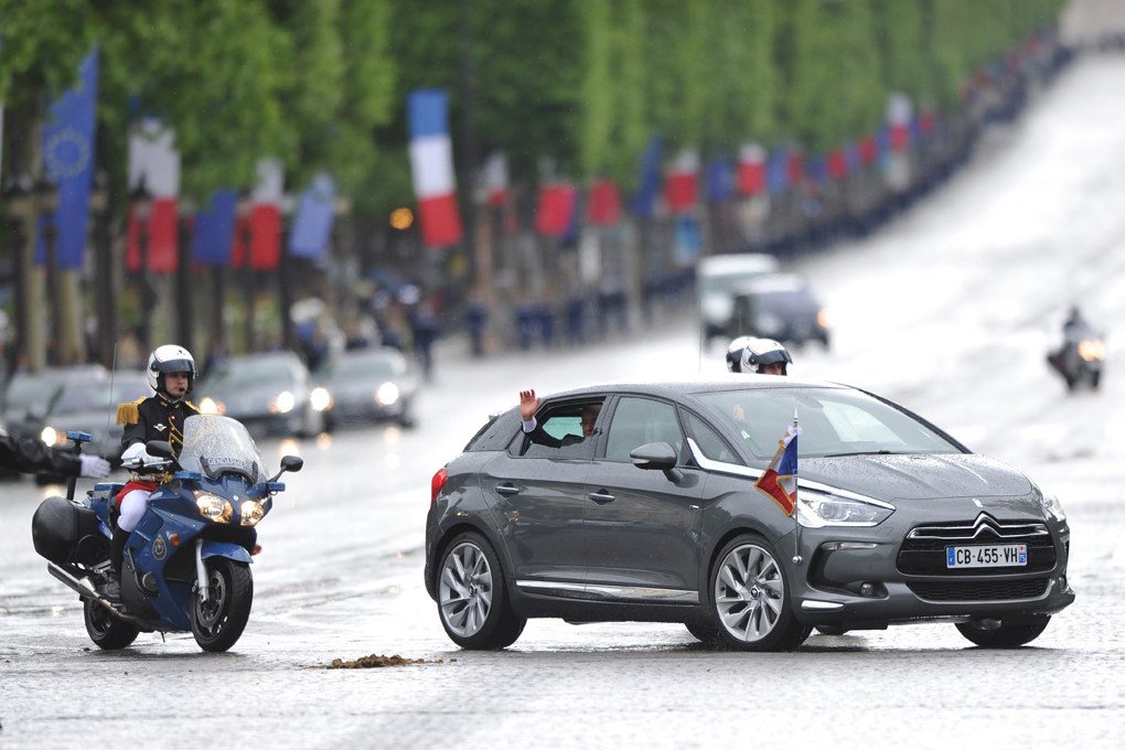 DS5 voiture présidentielle François Hollande