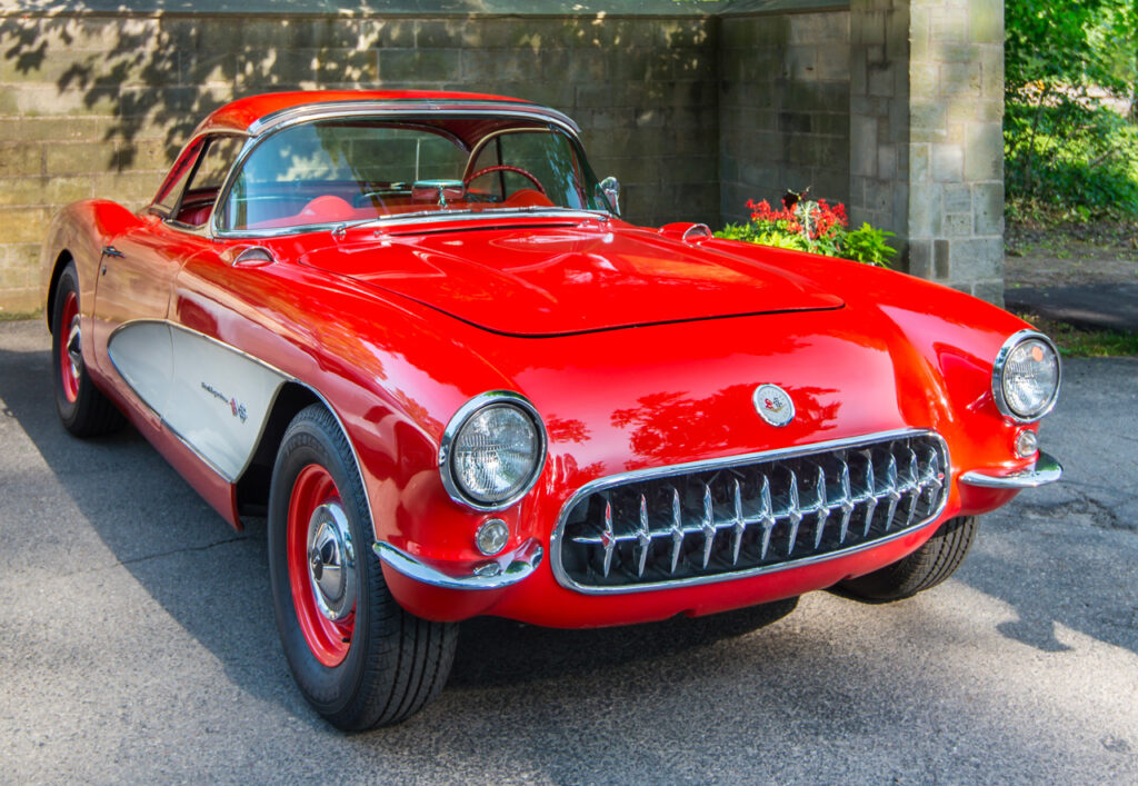 corvette rouge