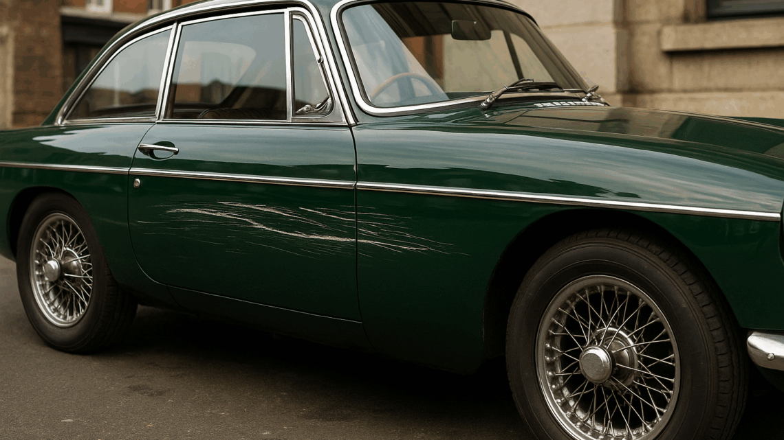 Comment enlever une rayure sur une voiture ?