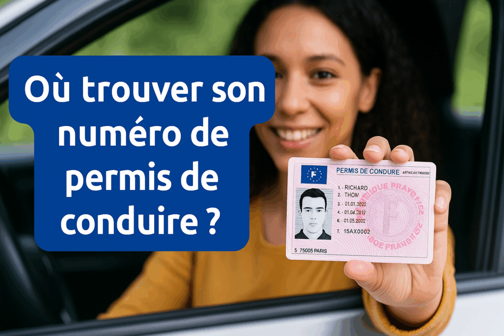 trouver son numéro de permis de conduire