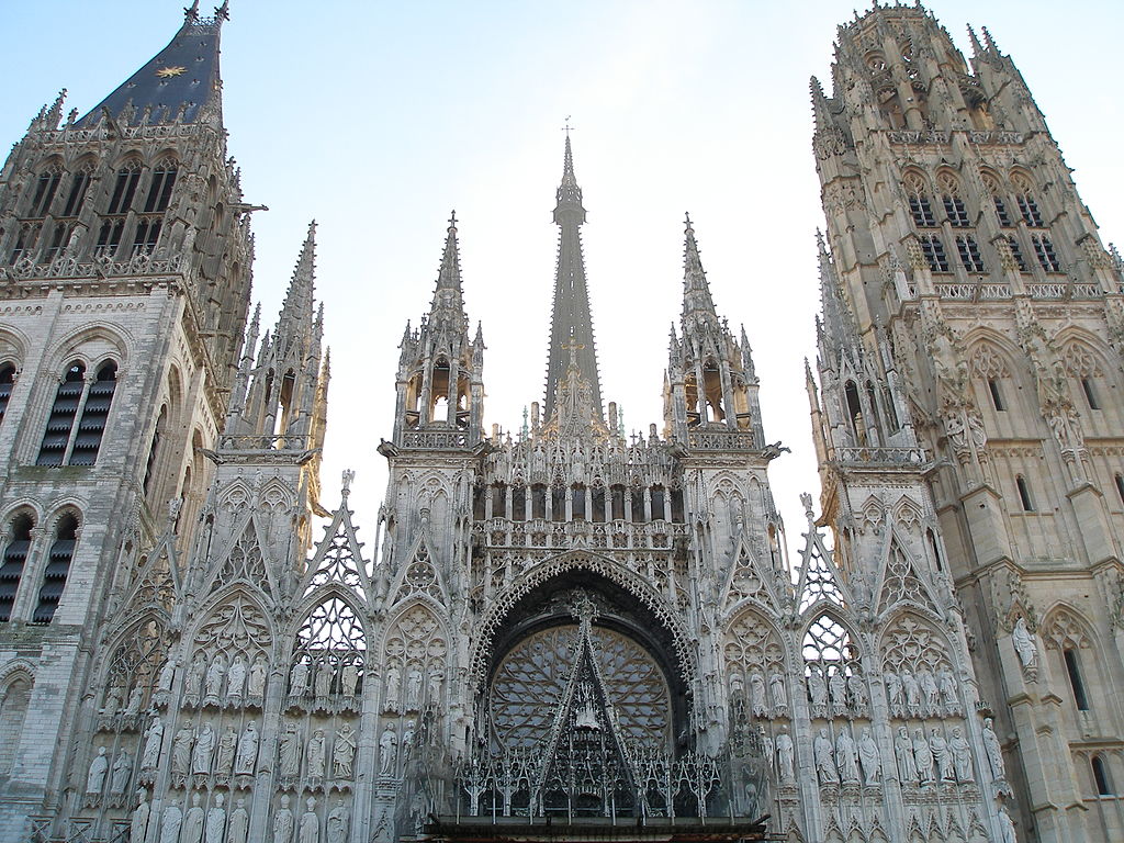 La cathédrale Notre dame de Rouen